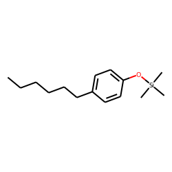 4-Hexylphenol, trimethylsilyl ether