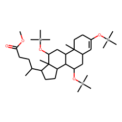 7«alpha»,12«alpha»-dihydroxy, 3-oxy-5«beta»-cholanoate, methyl ester-trimethylsilyl ether