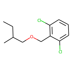 2,6-Dichlorobenzyl alcohol, 2-methylbutyl ether