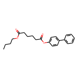 Adipic acid, 4-biphenyl butyl ester