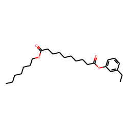 Sebacic acid, 3-ethylphenyl heptyl ester