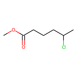 5-Chlorohexanoic acid, methyl ester
