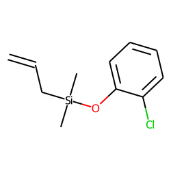 1-Chloro-2-dimethyl-(allyl)-silyloxybenzene