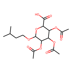 Isopentyl glucuronide, acetate