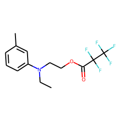 2-(N-Ethyl-N-tolylamino)ethanol, pentafluoropropionate