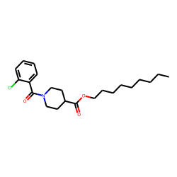 Isonipecotic acid, N-(2-chlorobenzoyl)-, nonyl ester