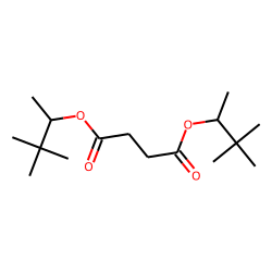 Succinic acid, di(3,3-dimethylbut-2-yl) ester
