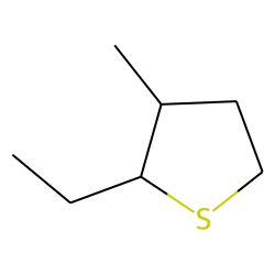 trans-2-Ethyl-3-methylthiophane