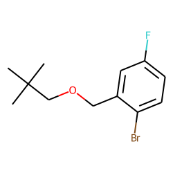 2-Bromo-5-fluorobenzyl alcohol, neopentyl ether