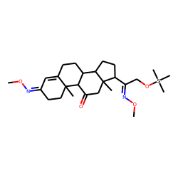 11-Dehydrocorticosterone, MO-TMS