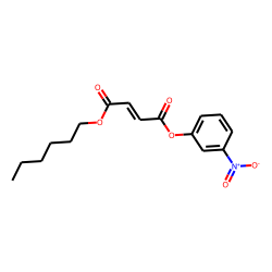 Fumaric acid, hexyl 3-nitrophenyl ester