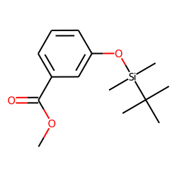 Benzoic acid, 3-(tert.-butyldimethylsilyloxy)-, methyl ester