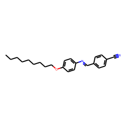 p-Cyanobenzylidine p-nonyloxyaniline