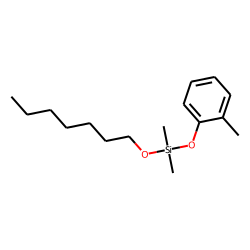 Silane, dimethyl(2-methylphenoxy)heptyloxy-