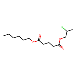 Glutaric acid, 2-chloropropyl hexyl ester
