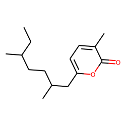 5-(2,5-dimethylheptanyl)-3-methyl-2H-pyran-2-one, diastereomer 2