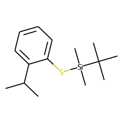 2-Isopropylbenzenethiol, S-(tert-butyldimethylsilyl)-