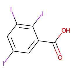 Benzoic acid, 2,3,5-triiodo-