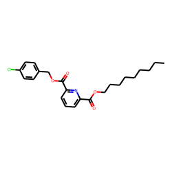 2,6-Pyridinedicarboxylic acid, 4-chlorobenzyl nonyl ester