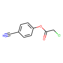 Chloroacetic acid, 4-cyanophenyl ester
