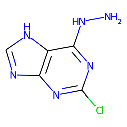 Purine, 2-chloro-6-hydrazino-