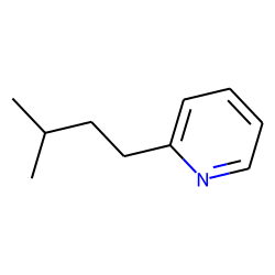 Pyridine, 2-(3-methylbutyl)-