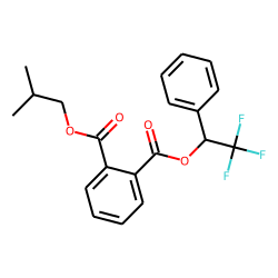 Phthalic acid, isobutyl 2,2,2-trifluoro-1-phenylethyl ester