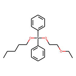 Silane, diphenyl(2-ethoxyethoxy)pentyloxy-