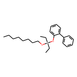 Silane, diethyloctyloxy(2-phenylphenoxy)-