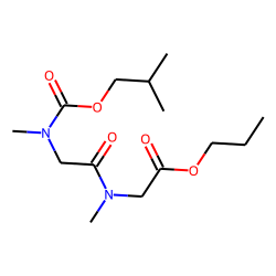 Sarcosylsarcosine, N-isobutoxycarbonyl-, propyl ester
