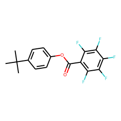 4-tert-Butylphenol, pentafluorobenzoyl ester