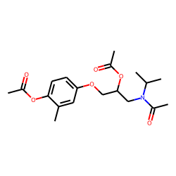 Toliprolol hydroxy, acetylated
