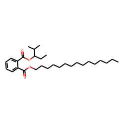 Phthalic acid, 2-methylpent-3-yl pentadecyl ester