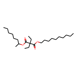 Diethylmalonic acid, decyl 2-octyl ester