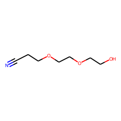 3-[2-(2-Hydroxyethoxy)ethoxy]propanenitrile
