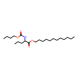 l-Norvaline, n-butoxycarbonyl-, dodecyl ester