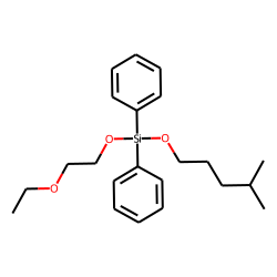 Silane, diphenyl(2-ethoxyethoxy)isohexyloxy-