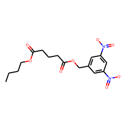 Glutaric acid, butyl 3,5-dinitrobenzyl ester