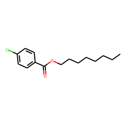 4-Chlorobenzoic acid, octyl ester
