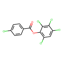 4-Chlorobenzoic acid, 2,3,4,6-tetrachlorophenyl ester