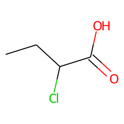 Butanoic acid, 2-chloro-