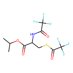 cysteine, trifluoroacetyl-isopropyl ester