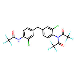 N-(2-chloro-4-(3-chloro-4-[(trifluoroacetyl)amino]benzyl)phenyl)-N-(trifluoroacetyl)-2,2,2-trifluoroacetamide