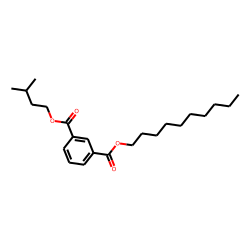 Isophthalic acid, decyl 3-methylbutyl ester
