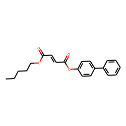 Fumaric acid, pentyl 4-phenylphenyl ester