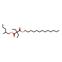 Diethylmalonic acid, 2-methylpentyl tridecyl ester