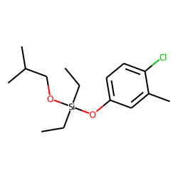 Silane, diethyl(4-chloro-3-methylphenoxy)isobutoxy-