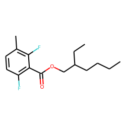2,6-Difluoro-3-methylbenzoic acid, 2-ethylhexyl ester