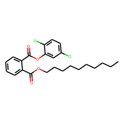 Phthalic acid, decyl 2,5-dichlorophenyl ester