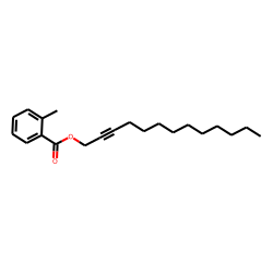 o-Toluic acid, tridec-2-ynyl ester